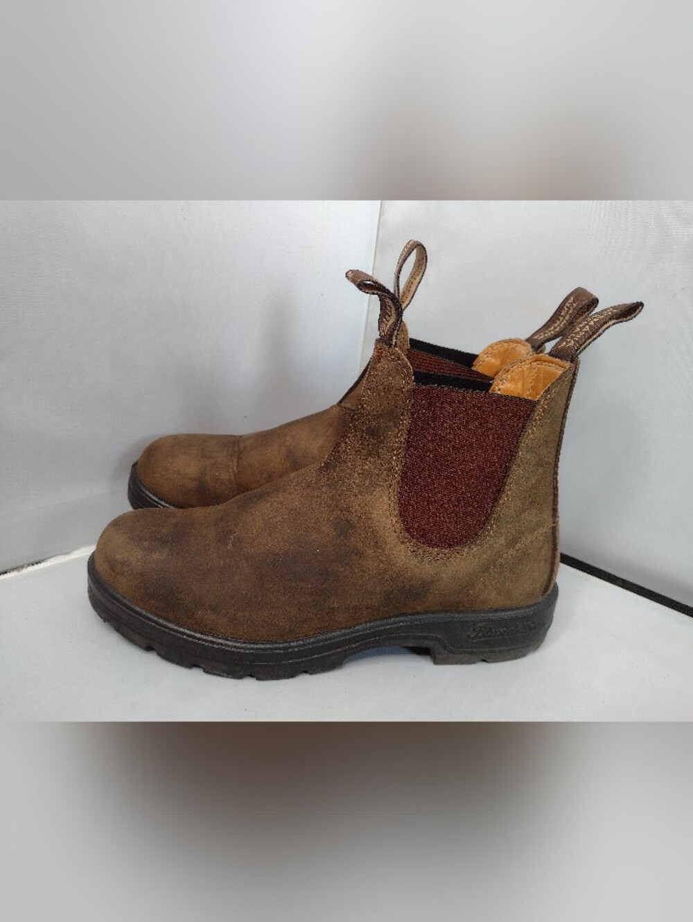 Blundstone Chelsea 565 Boots US Youth Kids Size 4 Brown Leather R